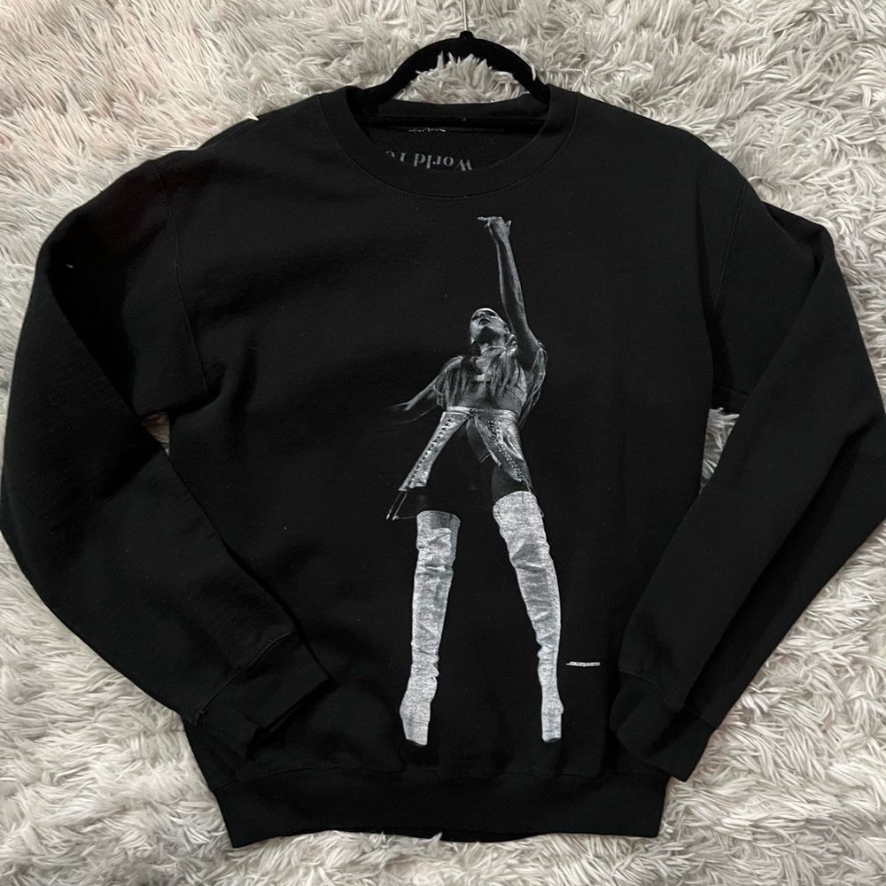 ARIANA GRANDE Fake Smile Sweatshirt from Sweetener World Tour